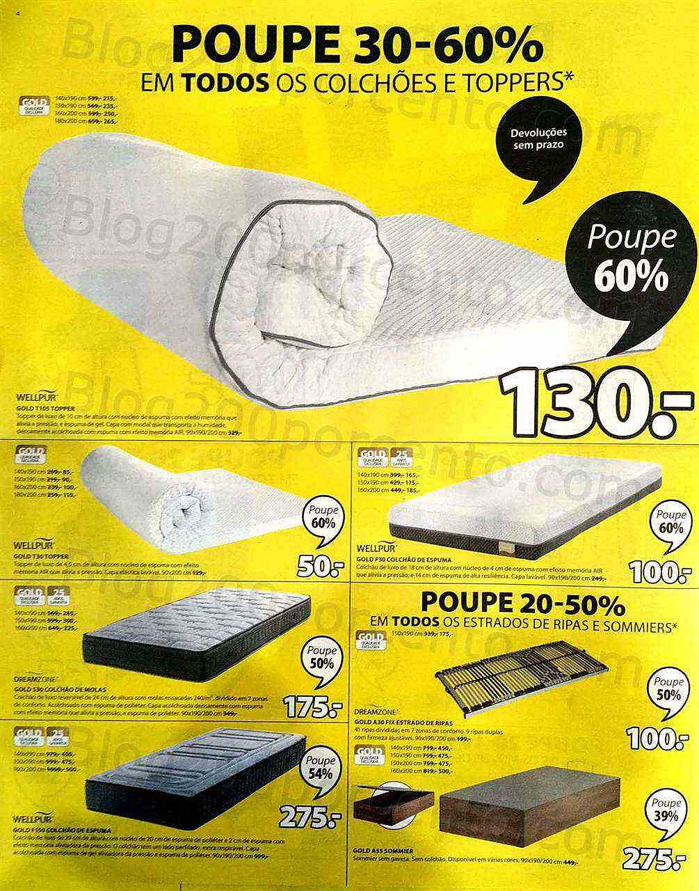 Jysk Black Friday Promoções de 22 a 28 novembro