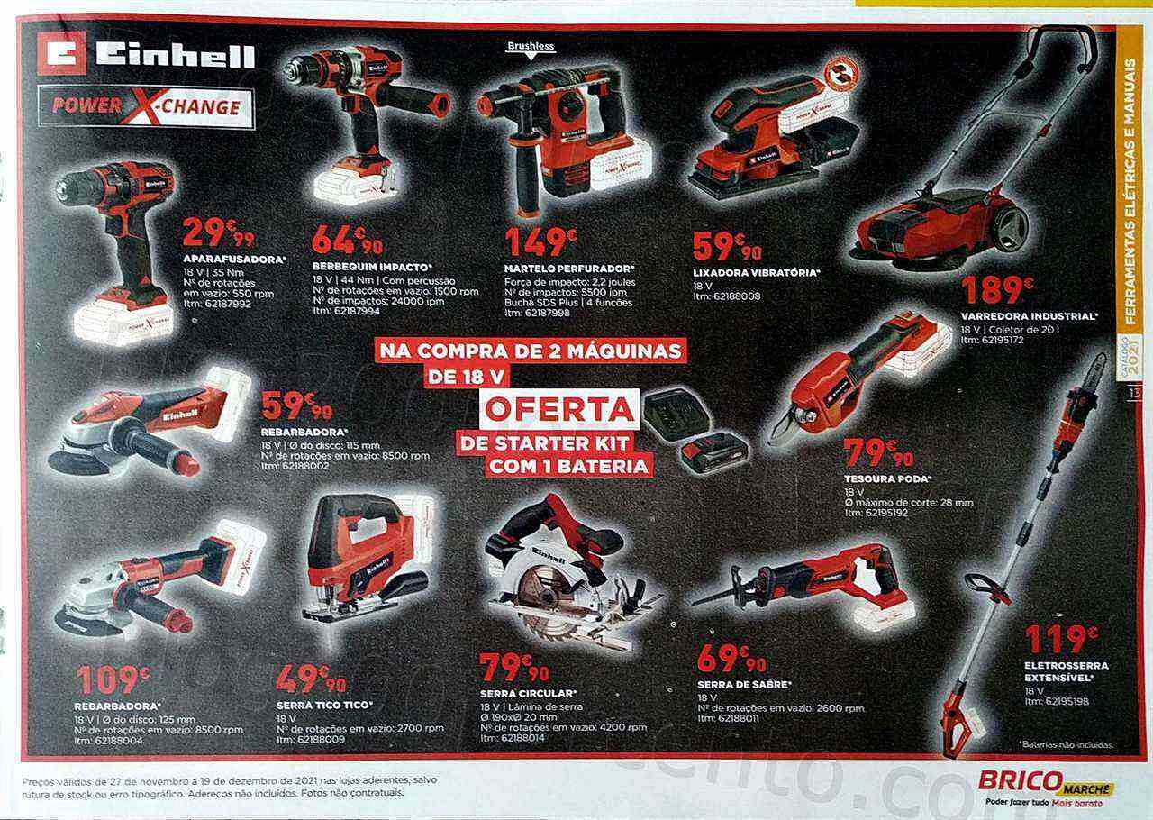 Antevisão Folheto BRICOMARCHÉ Ferrementas
