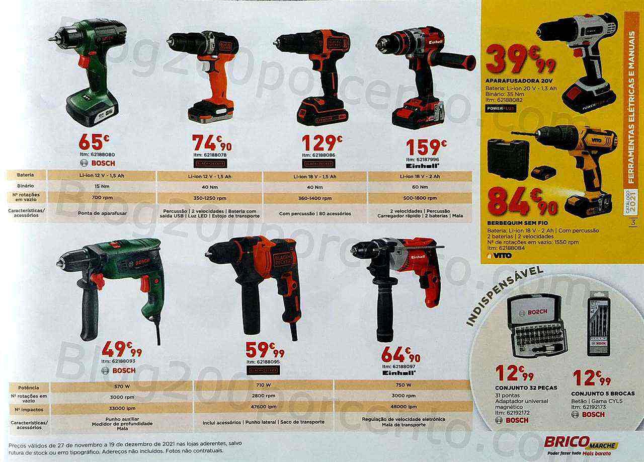 Antevisão Folheto BRICOMARCHÉ Ferrementas