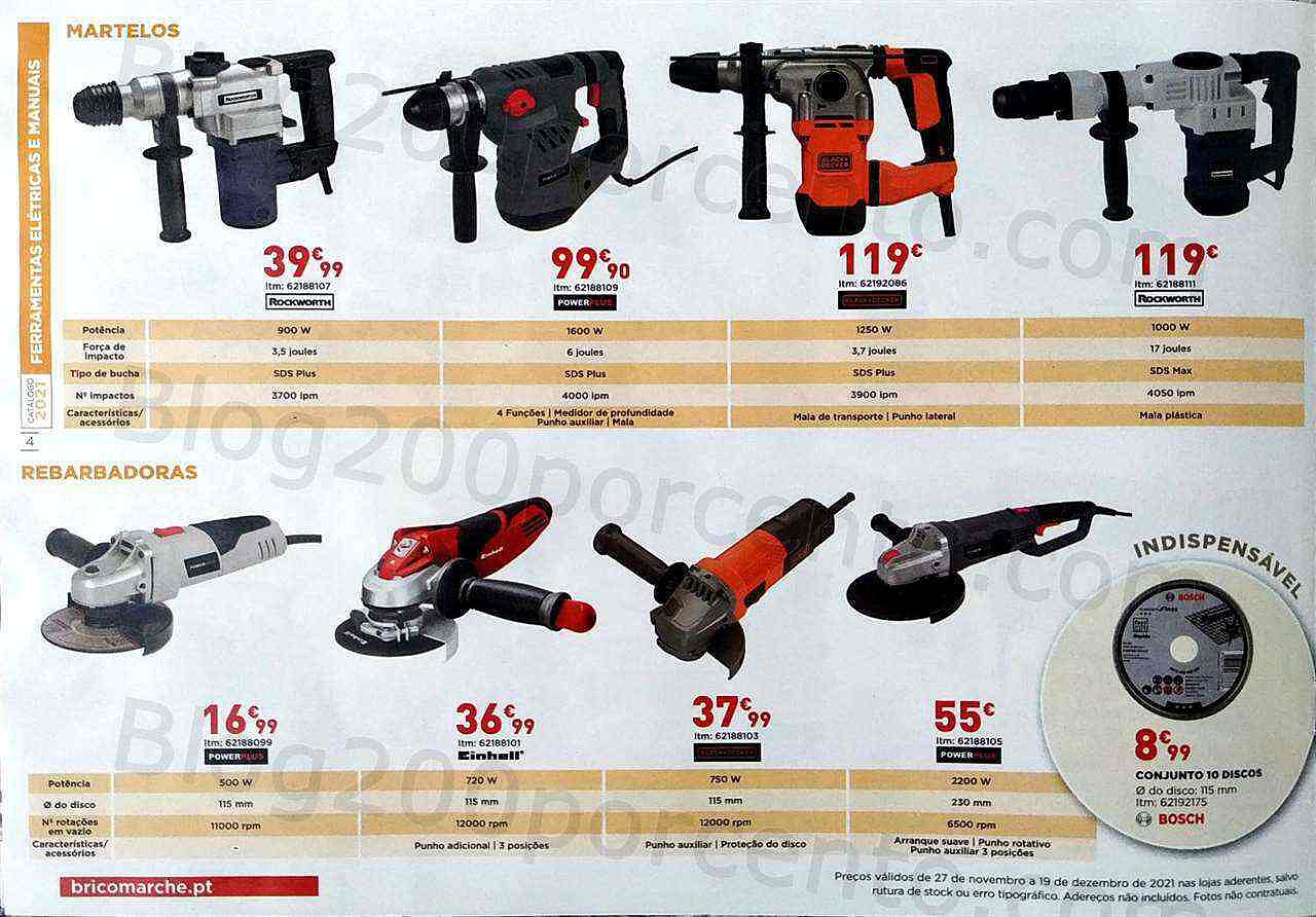 Antevisão Folheto BRICOMARCHÉ Ferrementas