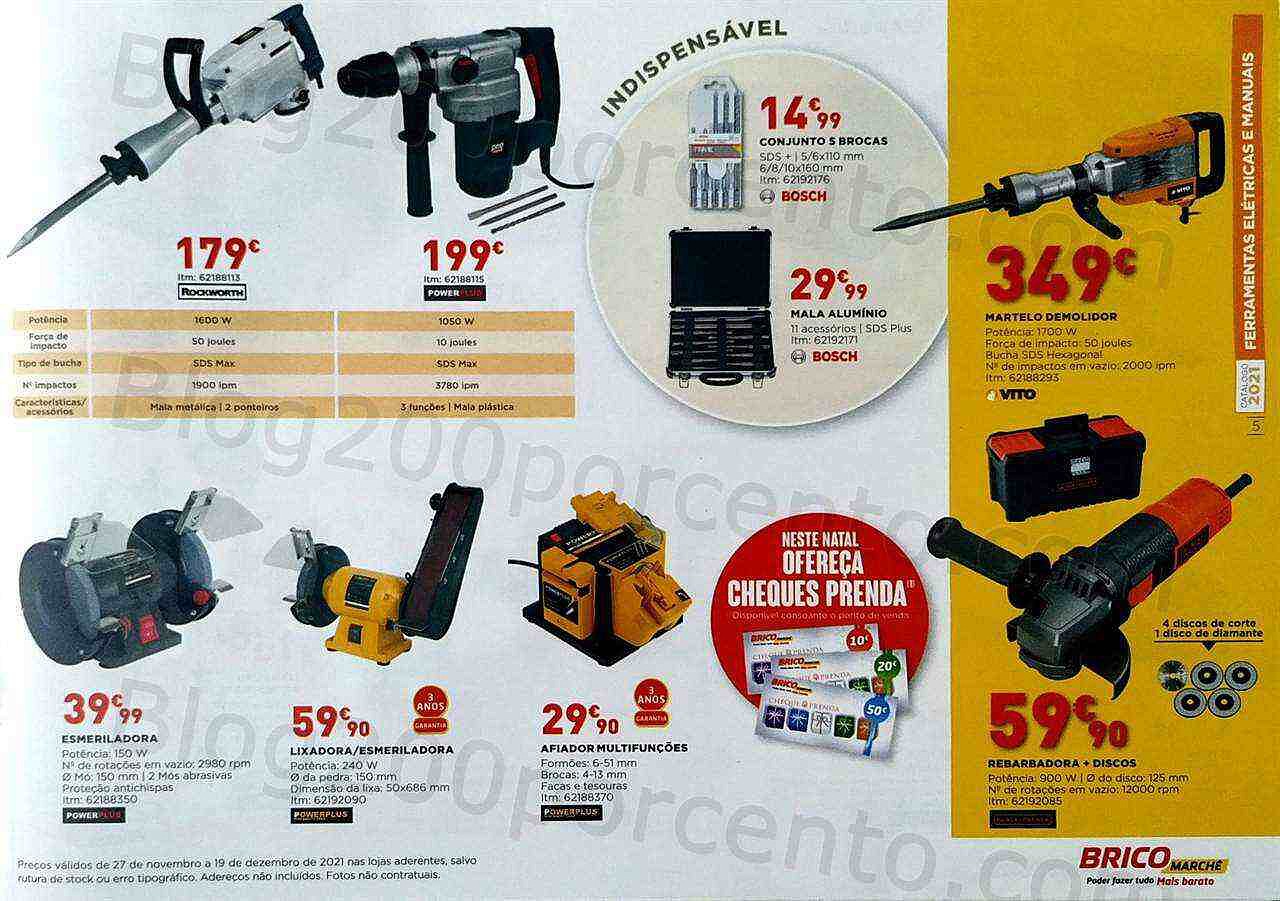 Antevisão Folheto BRICOMARCHÉ Ferrementas
