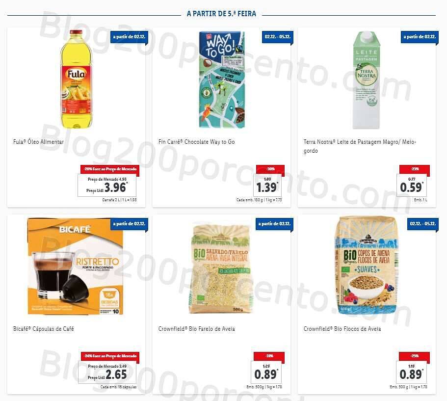 Lidl 29 novembro a 5 dezembro