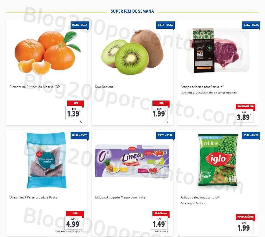 Lidl 29 novembro a 5 dezembro