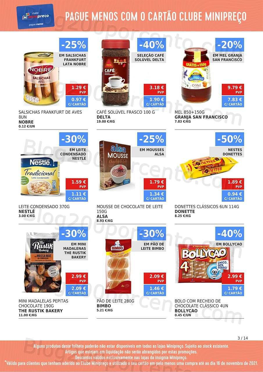 Antevisão Clube MINIPREÇO 22 a 28 novembro