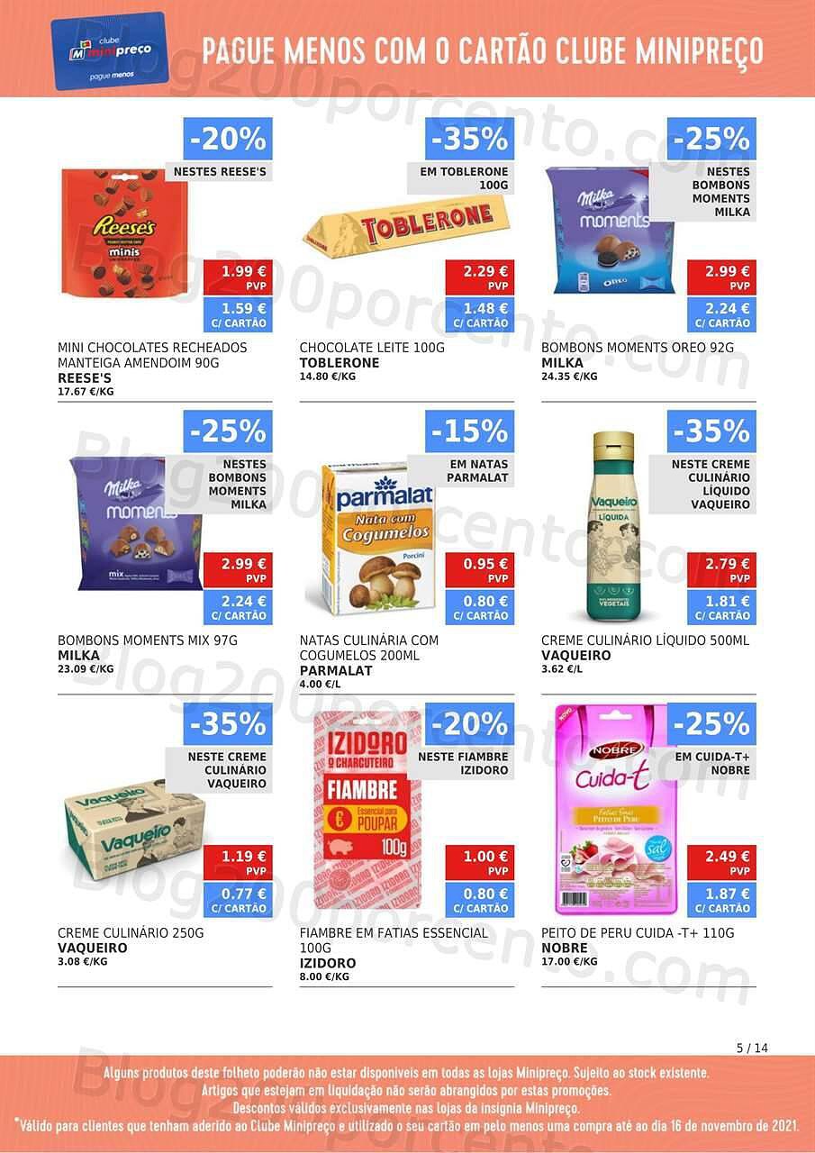 Antevisão Clube MINIPREÇO 22 a 28 novembro