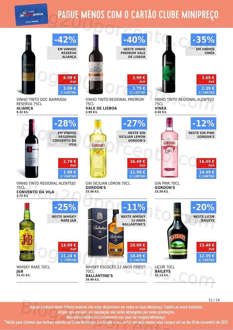 Antevisão Clube MINIPREÇO 22 a 28 novembro
