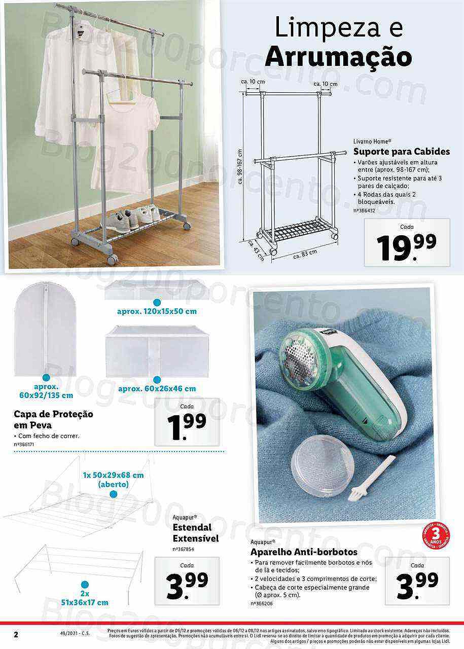 Antevisão Folheto Lidl 6 a 12 dezembro