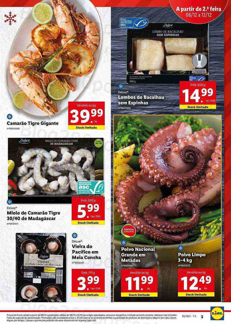 Antevisão Folheto Lidl 6 a 12 dezembro
