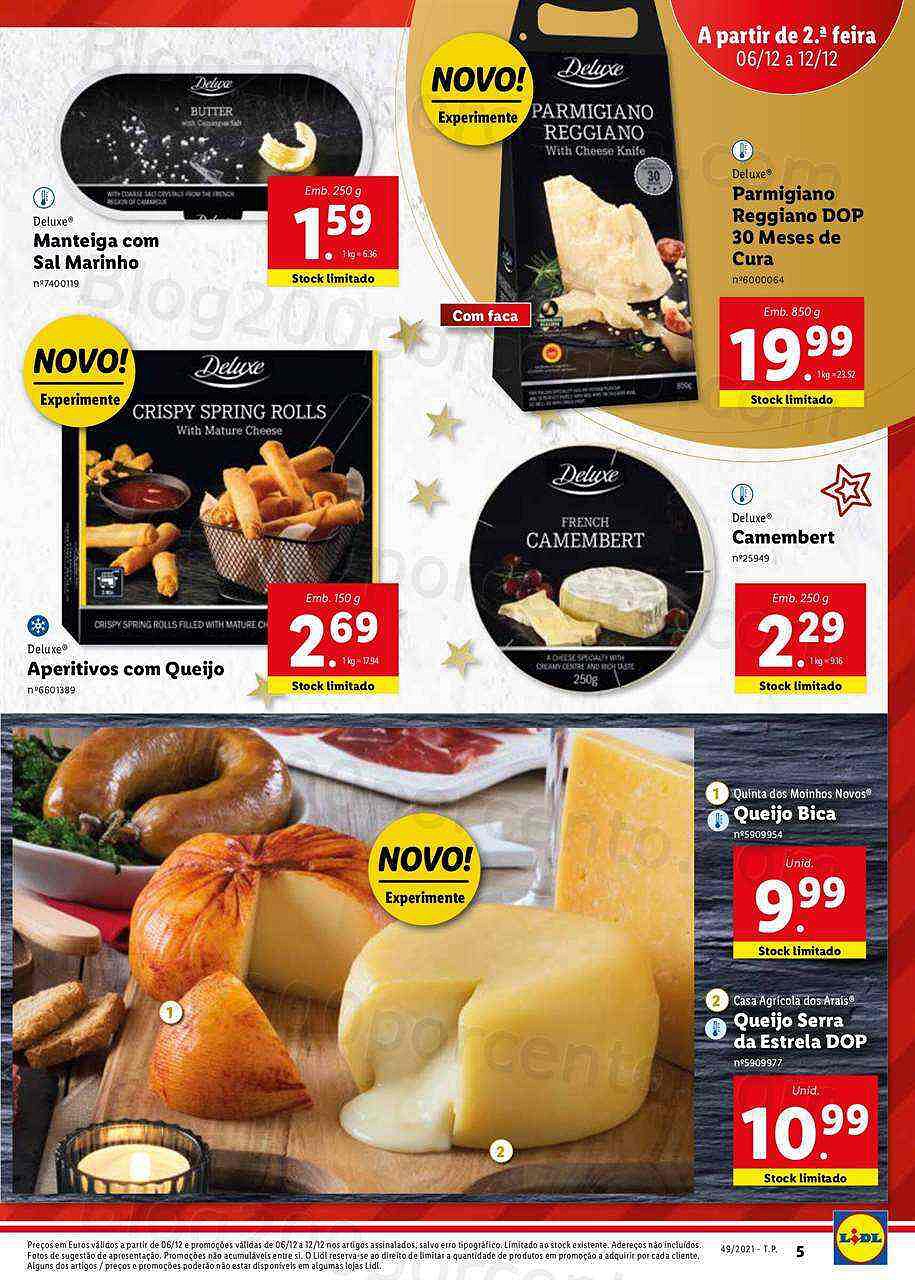 Antevisão Folheto Lidl 6 a 12 dezembro