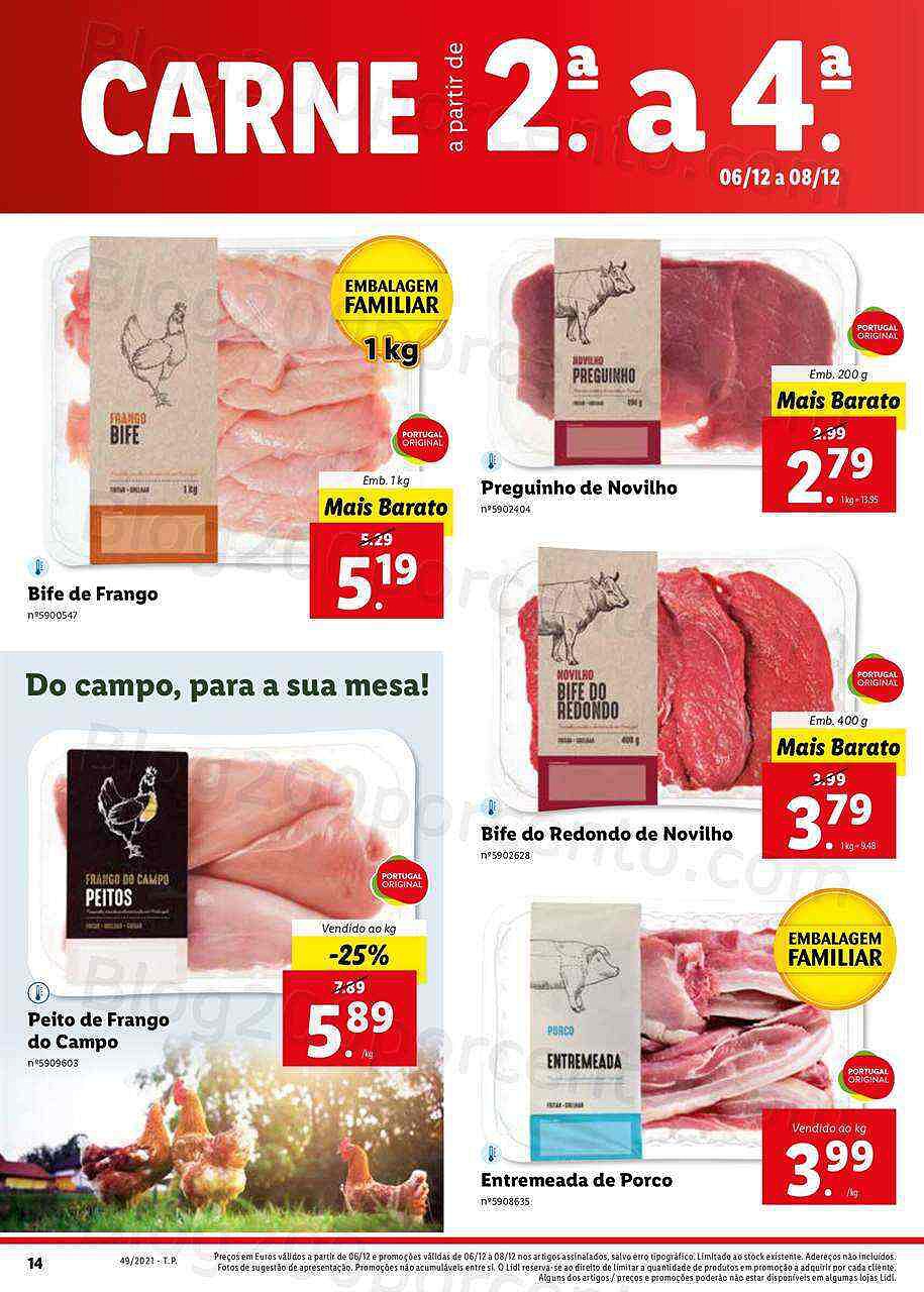 Antevisão Folheto Lidl 6 a 12 dezembro
