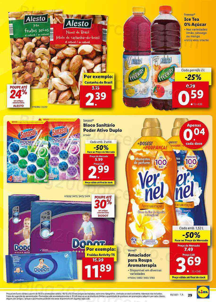 Antevisão Folheto Lidl 6 a 12 dezembro