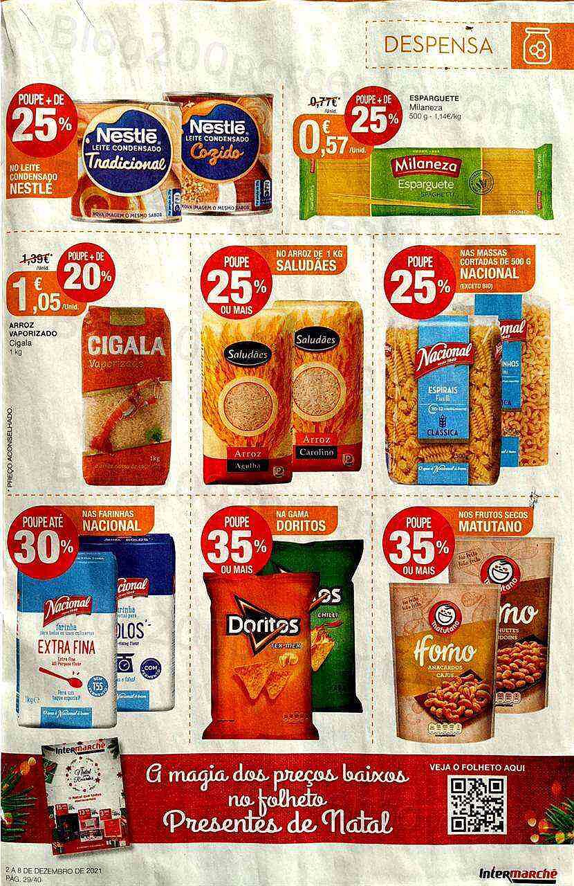 Folheto Intermarché 2 a 8 dezembro