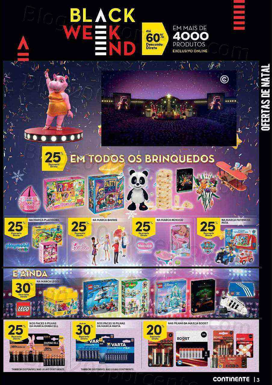 Black Friday fim de semana continente