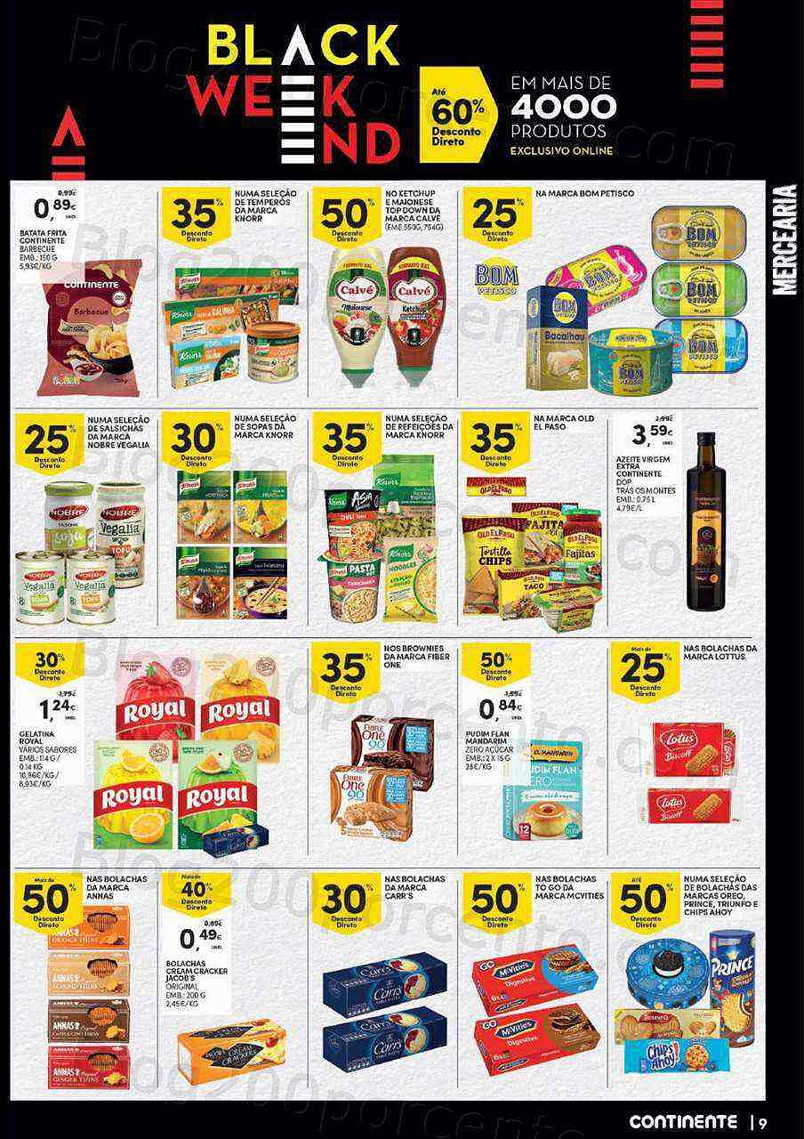 Black Friday fim de semana continente