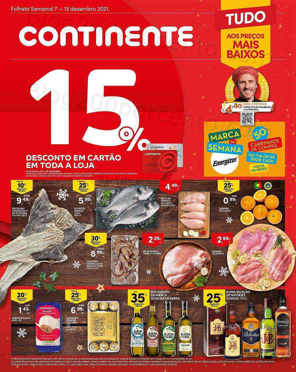 Continente 7 a 13 dezembro