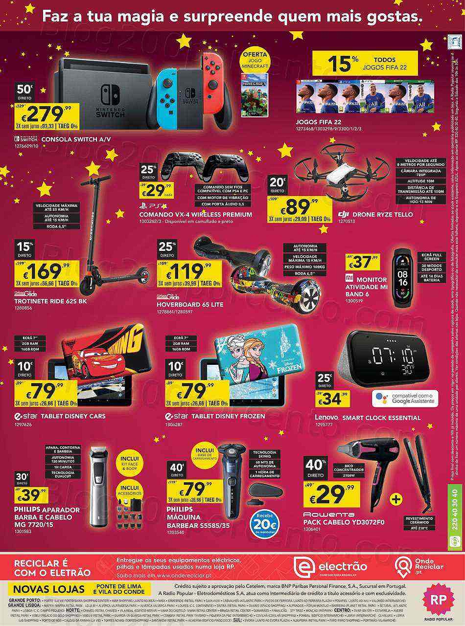 Folheto Radio Popular 9 a 20 dezembro