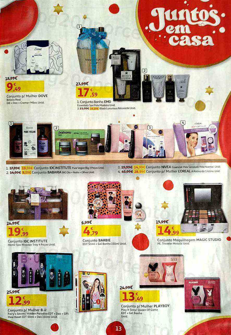 Antevisão Folheto Auchan Natal Promoções de 10 a 24 dezembro