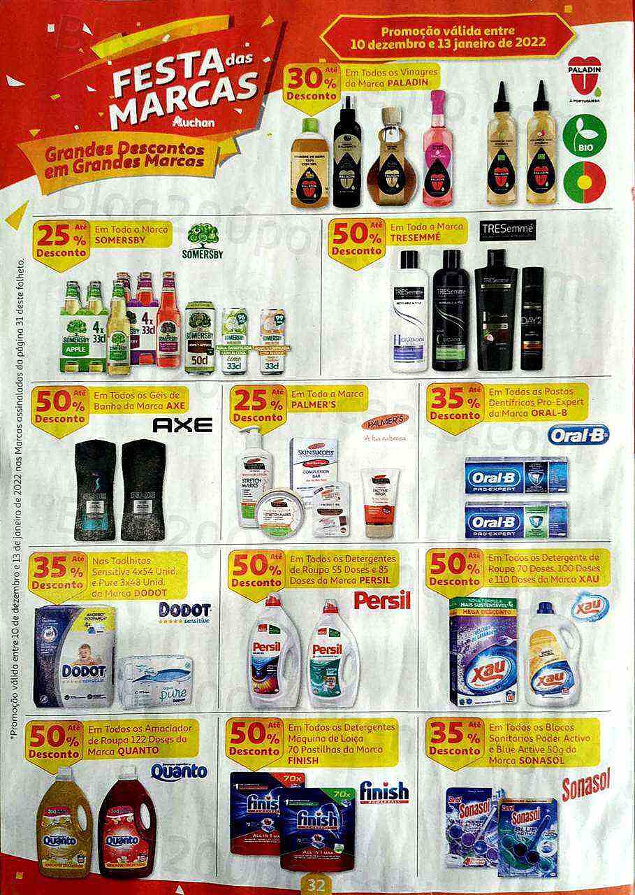 Antevisão Folheto Auchan Natal Promoções de 10 a 24 dezembro