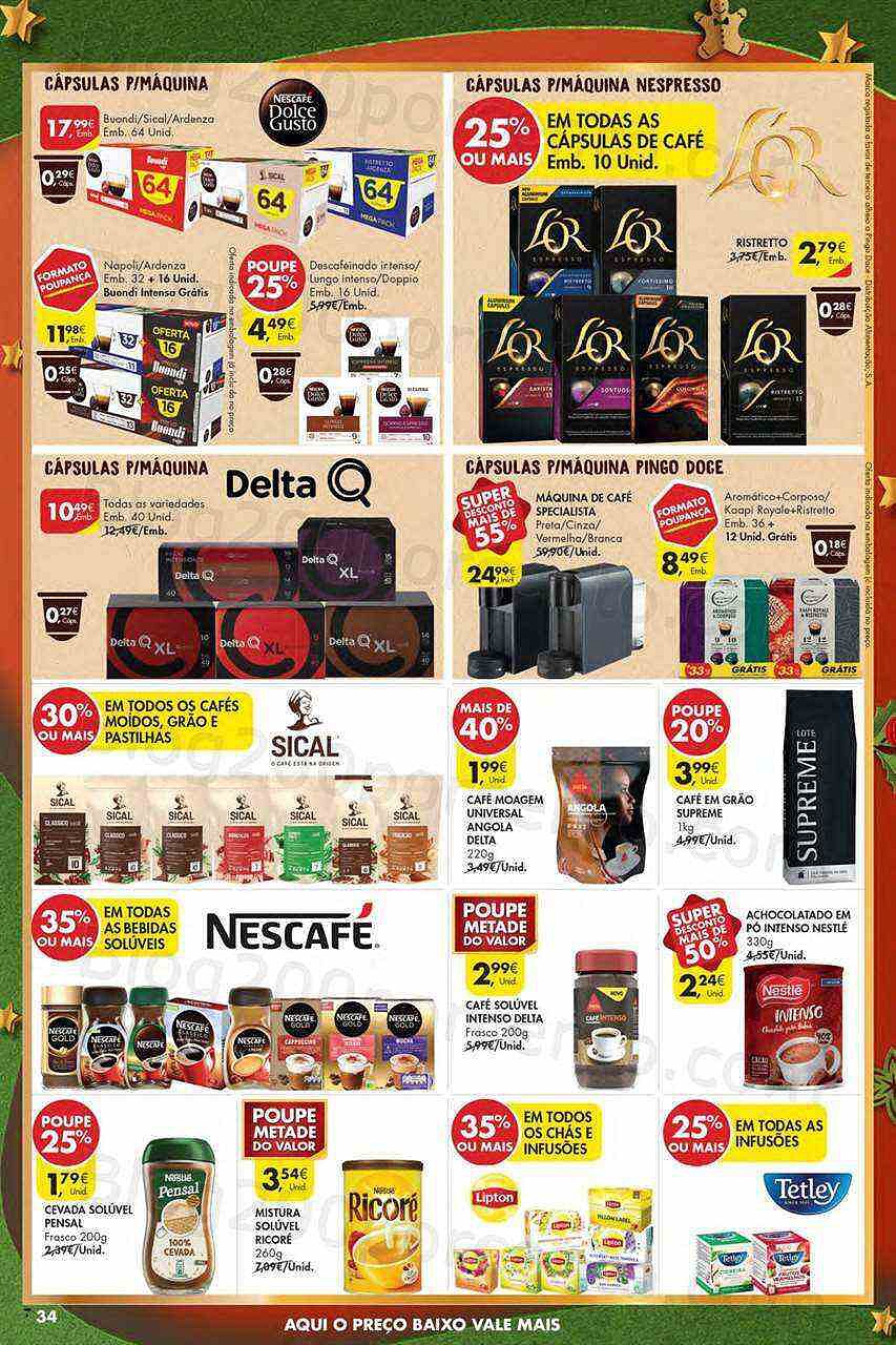 Antevisão Folheto PINGO DOCE Promoções de 21 a 27 dezembro