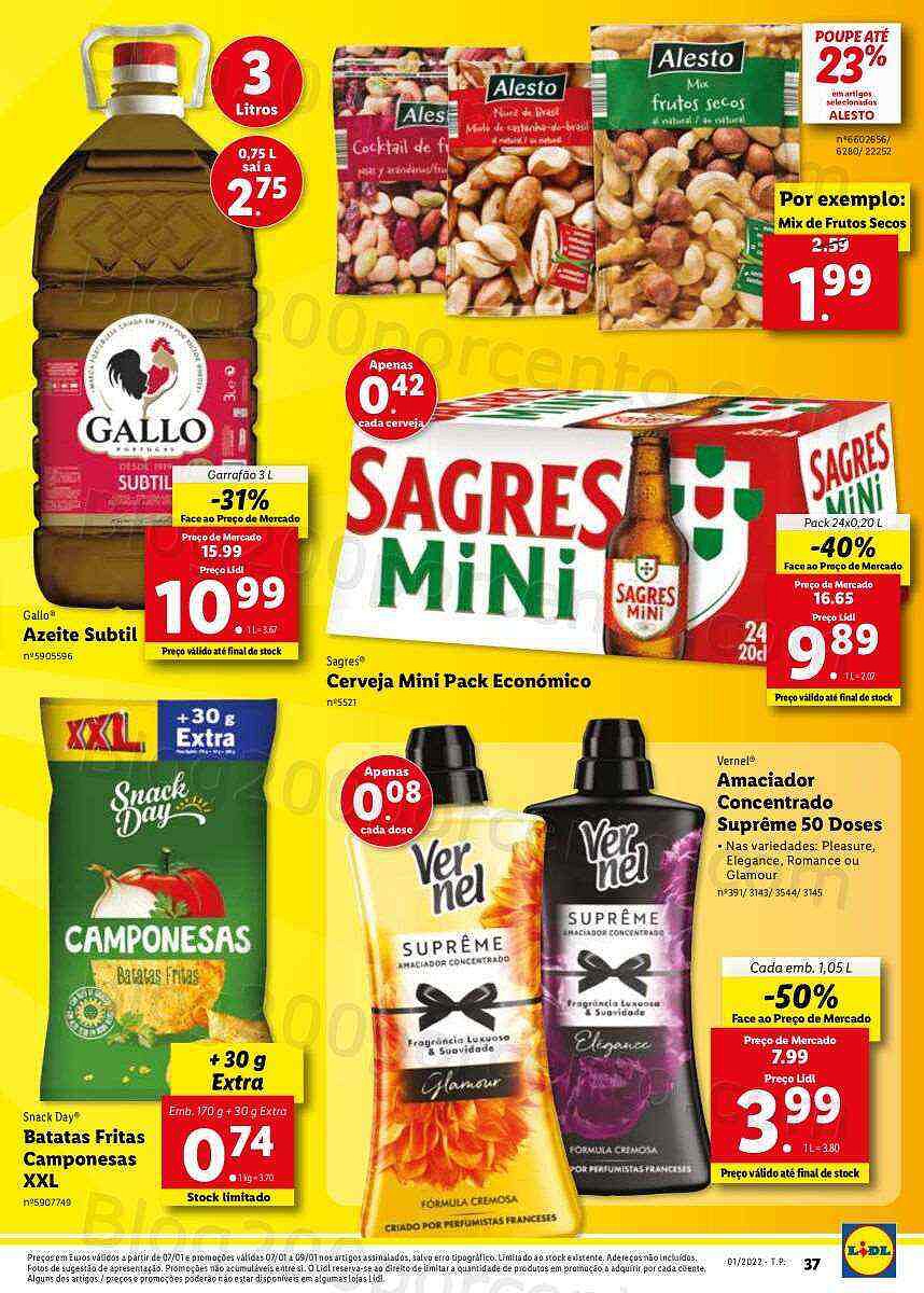 Folheto LIDL 3 a 9 janeiro