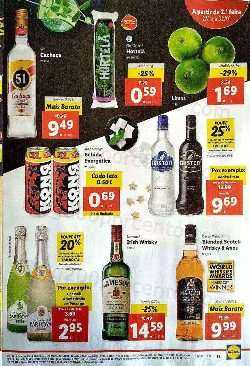 Antevisão Folheto LIDL Promoções de 27 dezembro a 2 janeiro