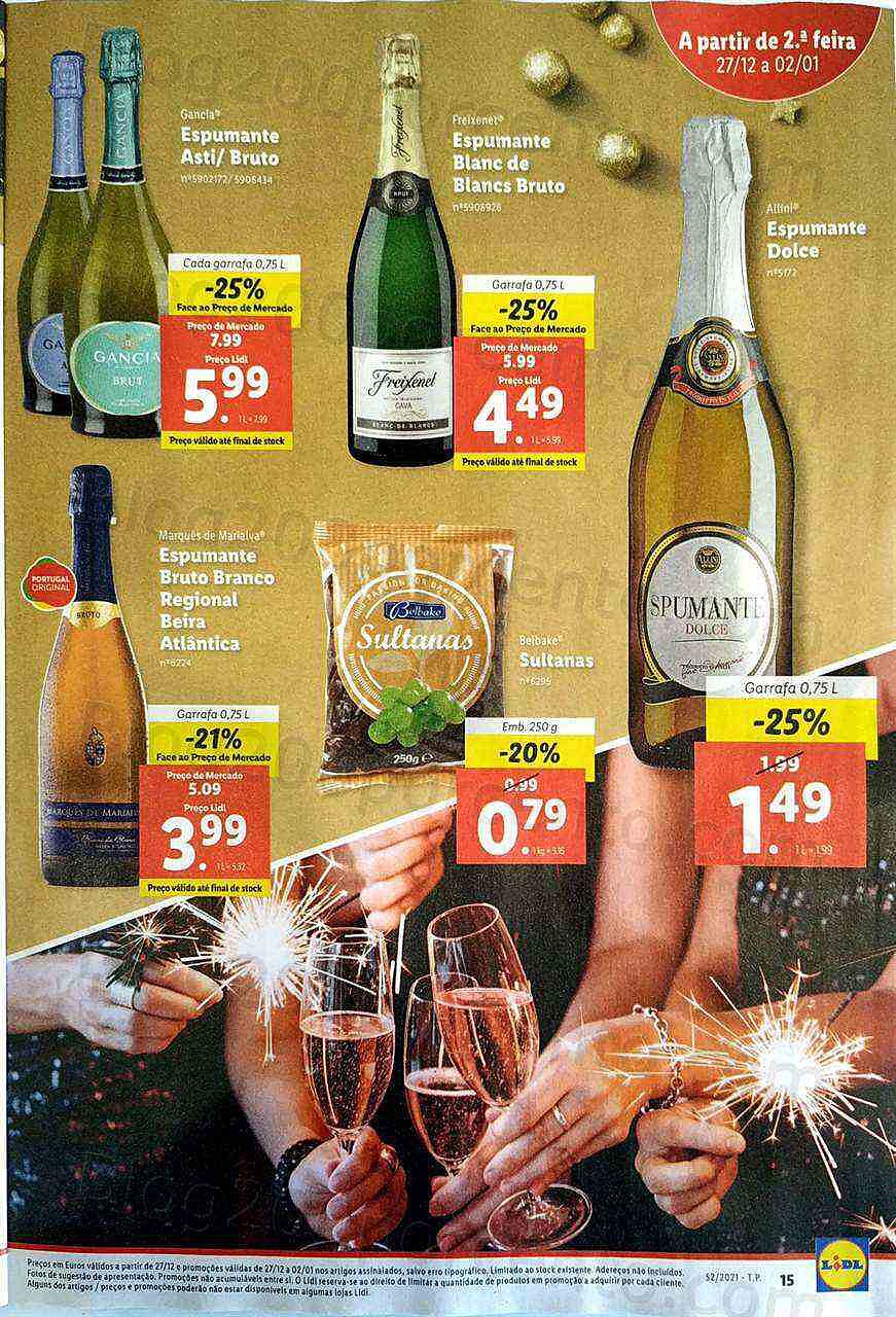 Antevisão Folheto LIDL Promoções de 27 dezembro a 2 janeiro