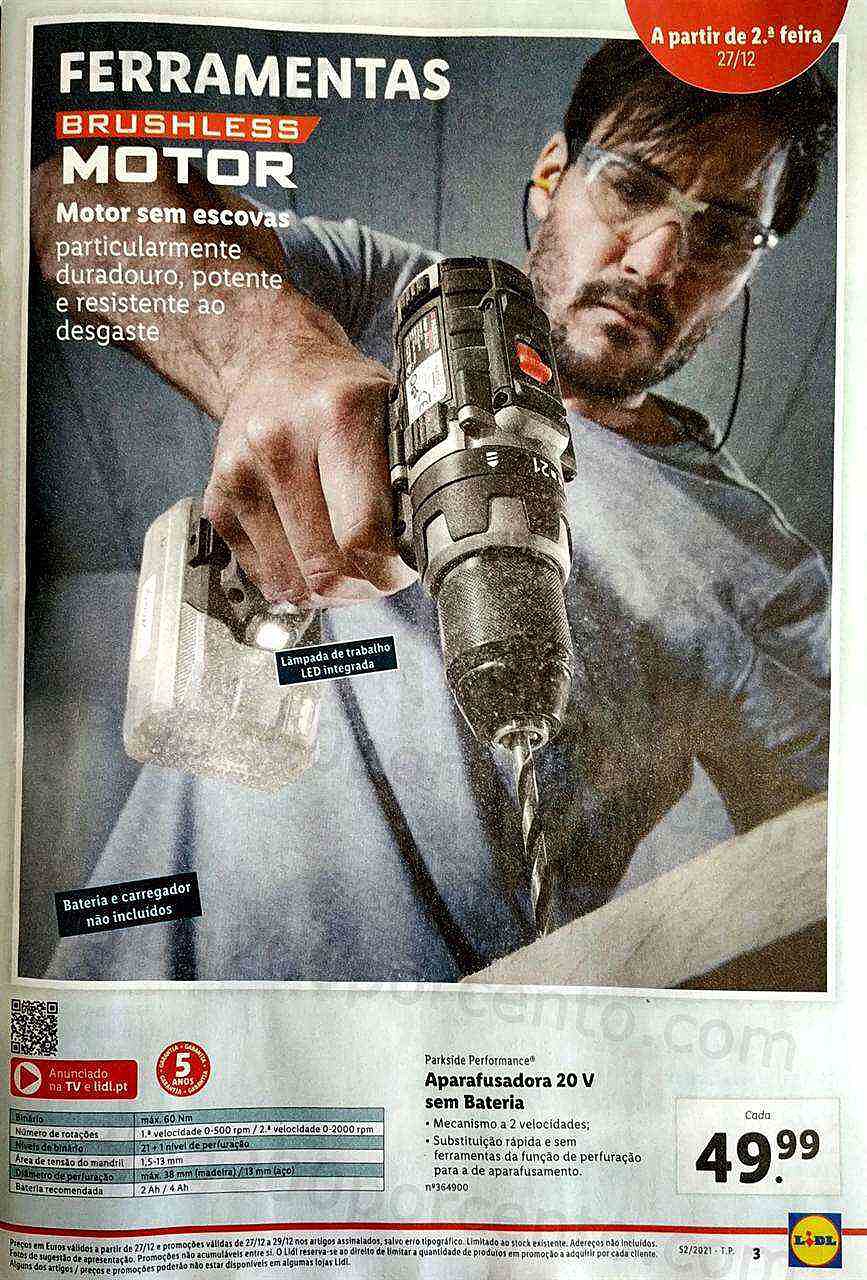 LIDL Bazar 27 dezembro a 2 janeiro