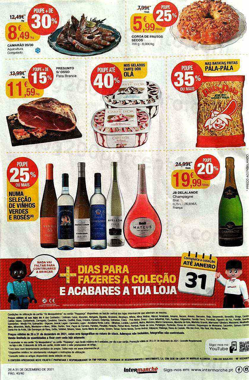 Intermarché fim de ano 26 a 31 dezembro