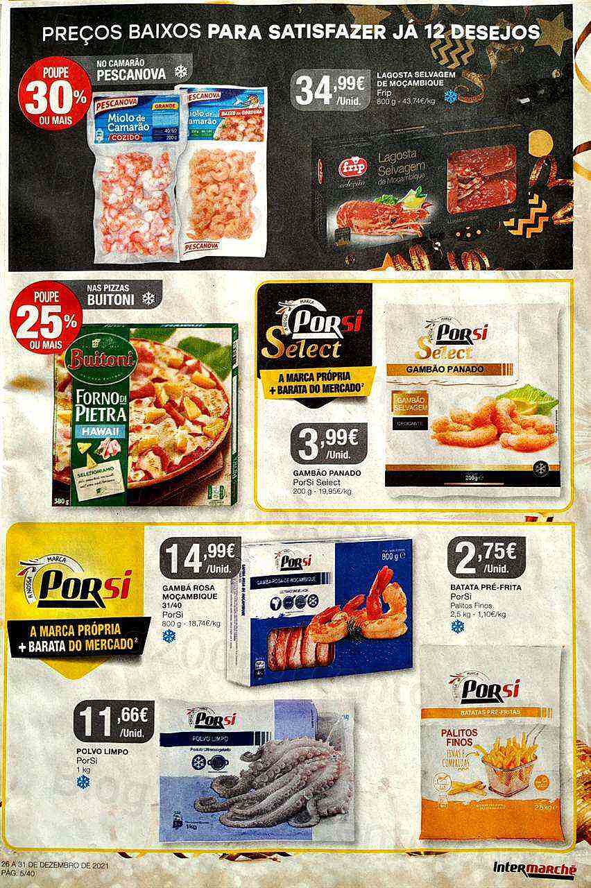 Intermarché fim de ano 26 a 31 dezembro
