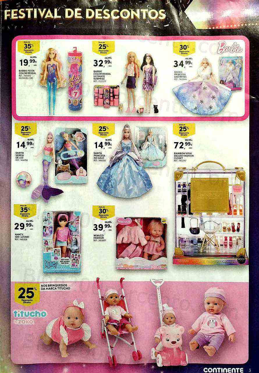 Antevisão Folheto CONTINENTE Brinquedos Natal  14 a 24 dezembro
