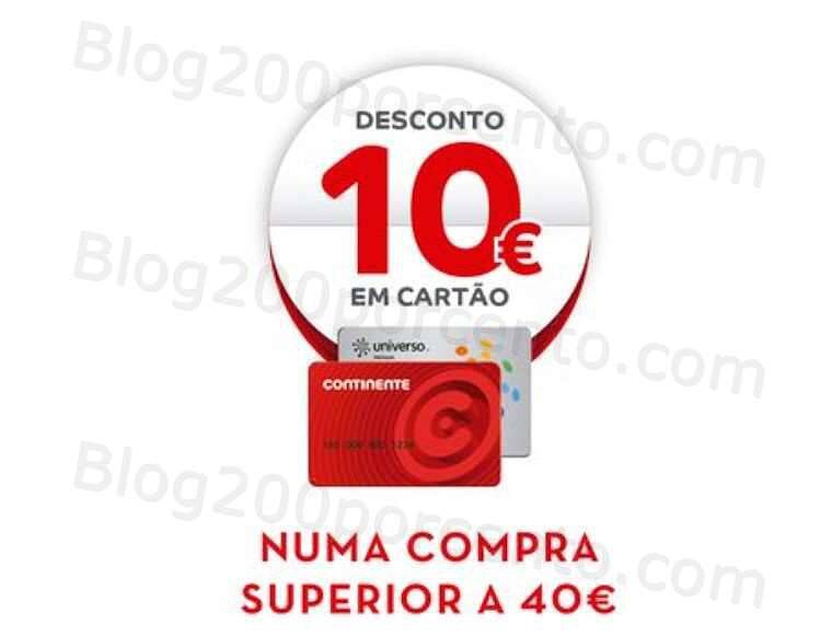 Cupões Continente