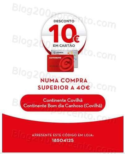 Cupões Continente