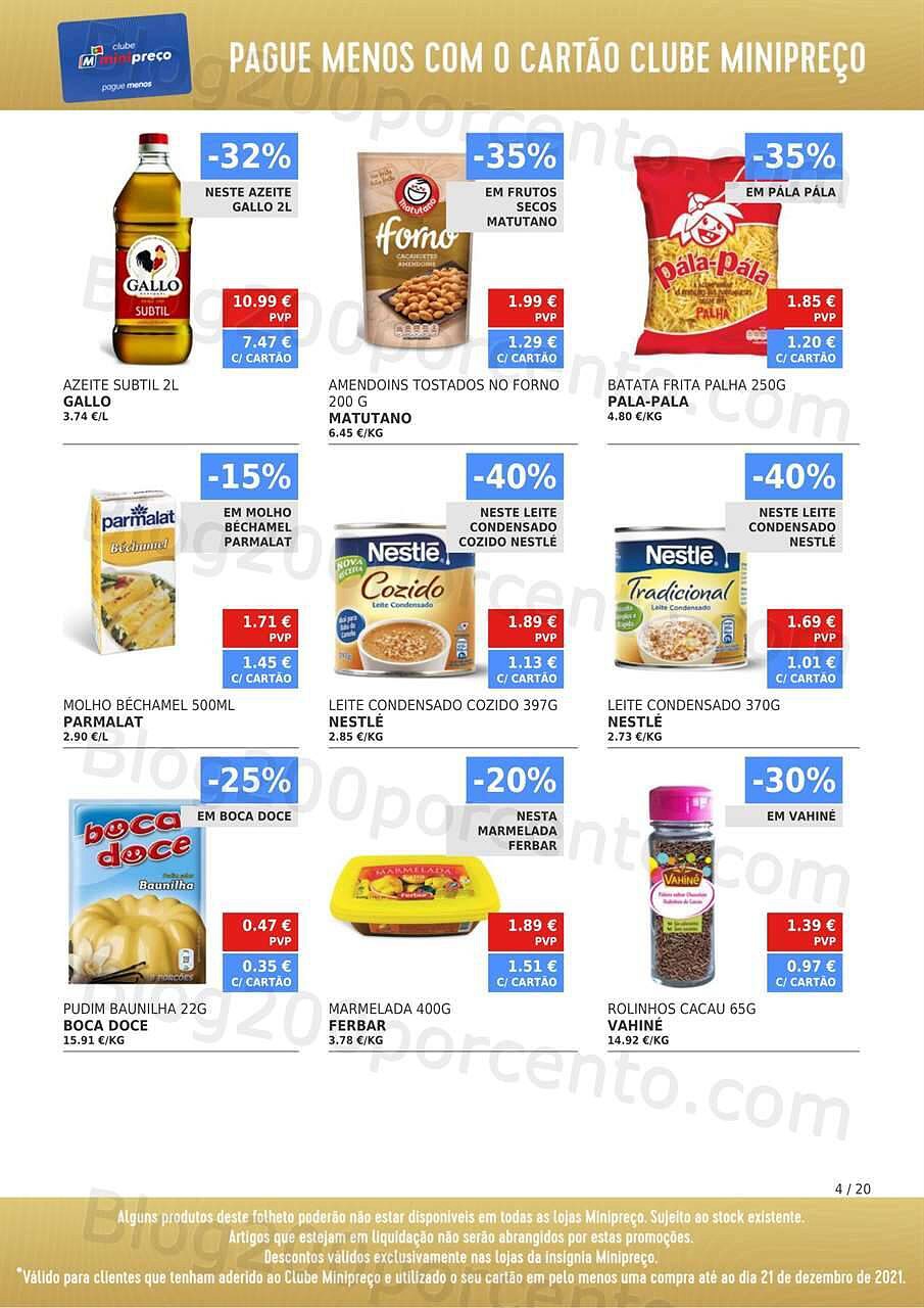 Folheto Clube MINIPREÇO Natal e Ano Novo