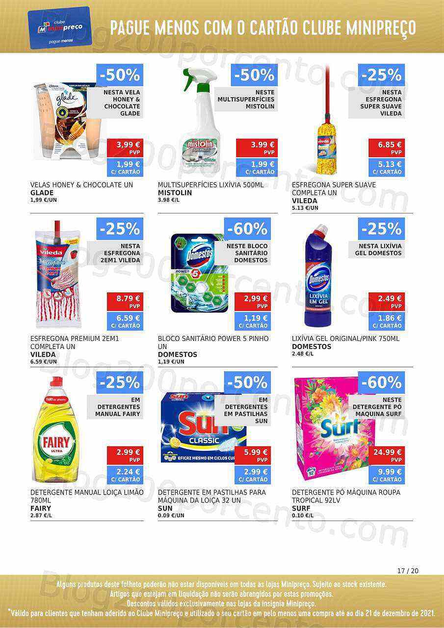 Folheto Clube MINIPREÇO Natal e Ano Novo