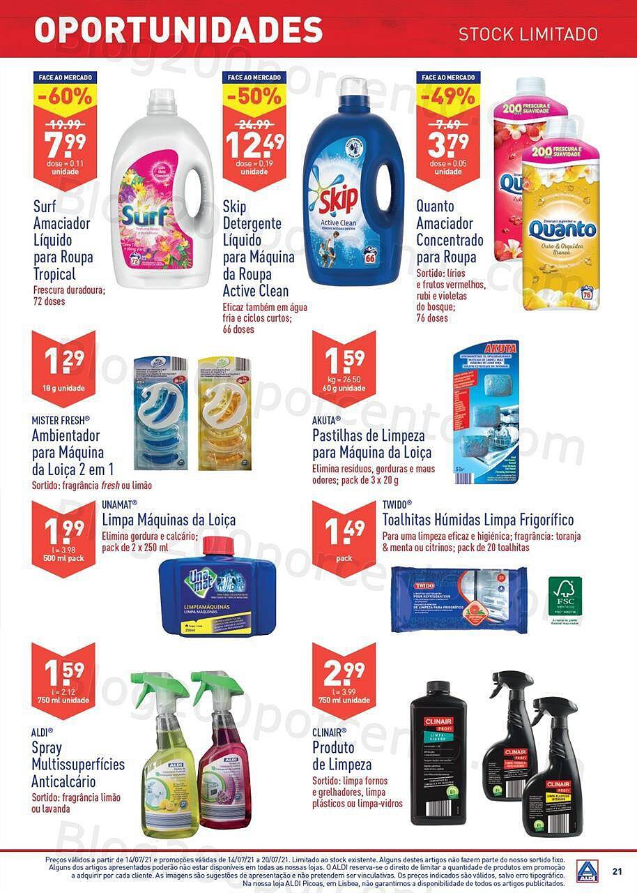 Aldi 14 a 20 julho