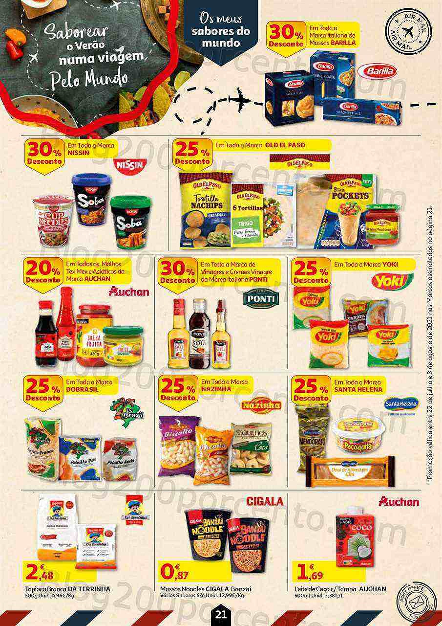 Antevisão Folheto AUCHAN 22 julho a 3 agosto