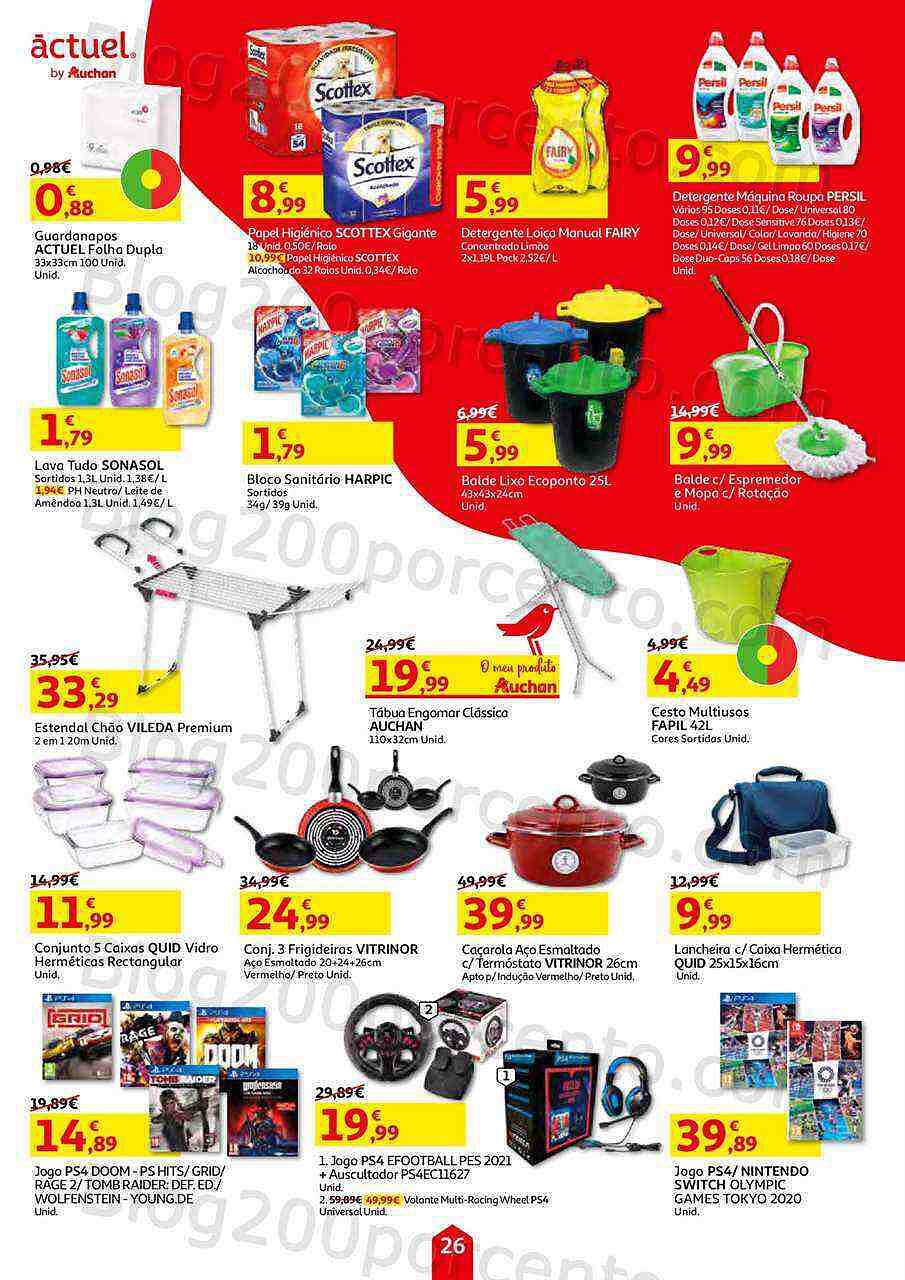 Antevisão Folheto AUCHAN 22 julho a 3 agosto