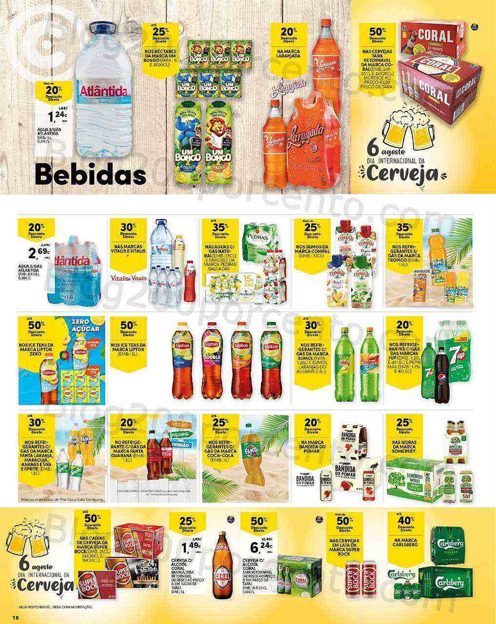 Antevisão Folheto Continente 3 a 9 agosto