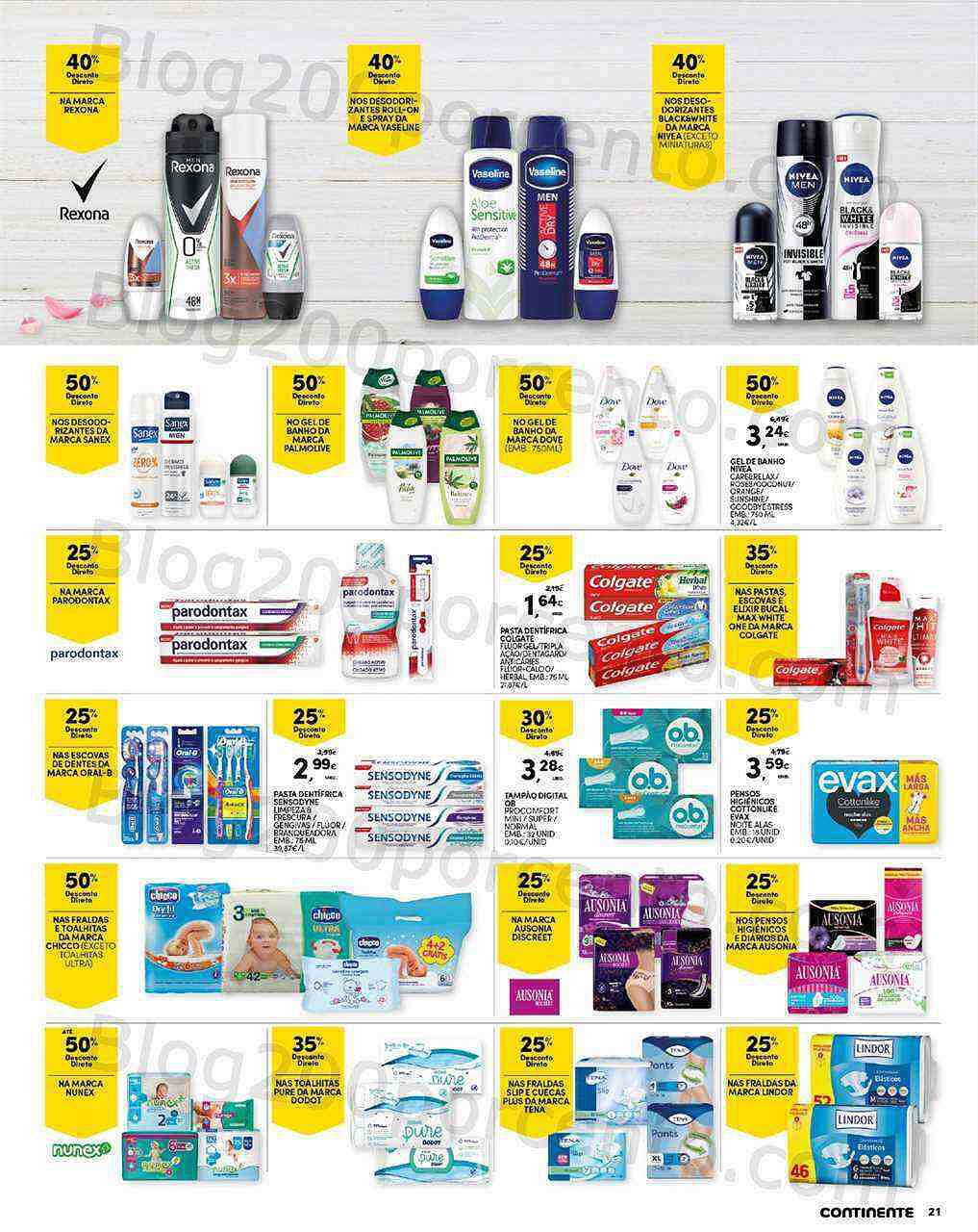 Antevisão Folheto Continente 3 a 9 agosto