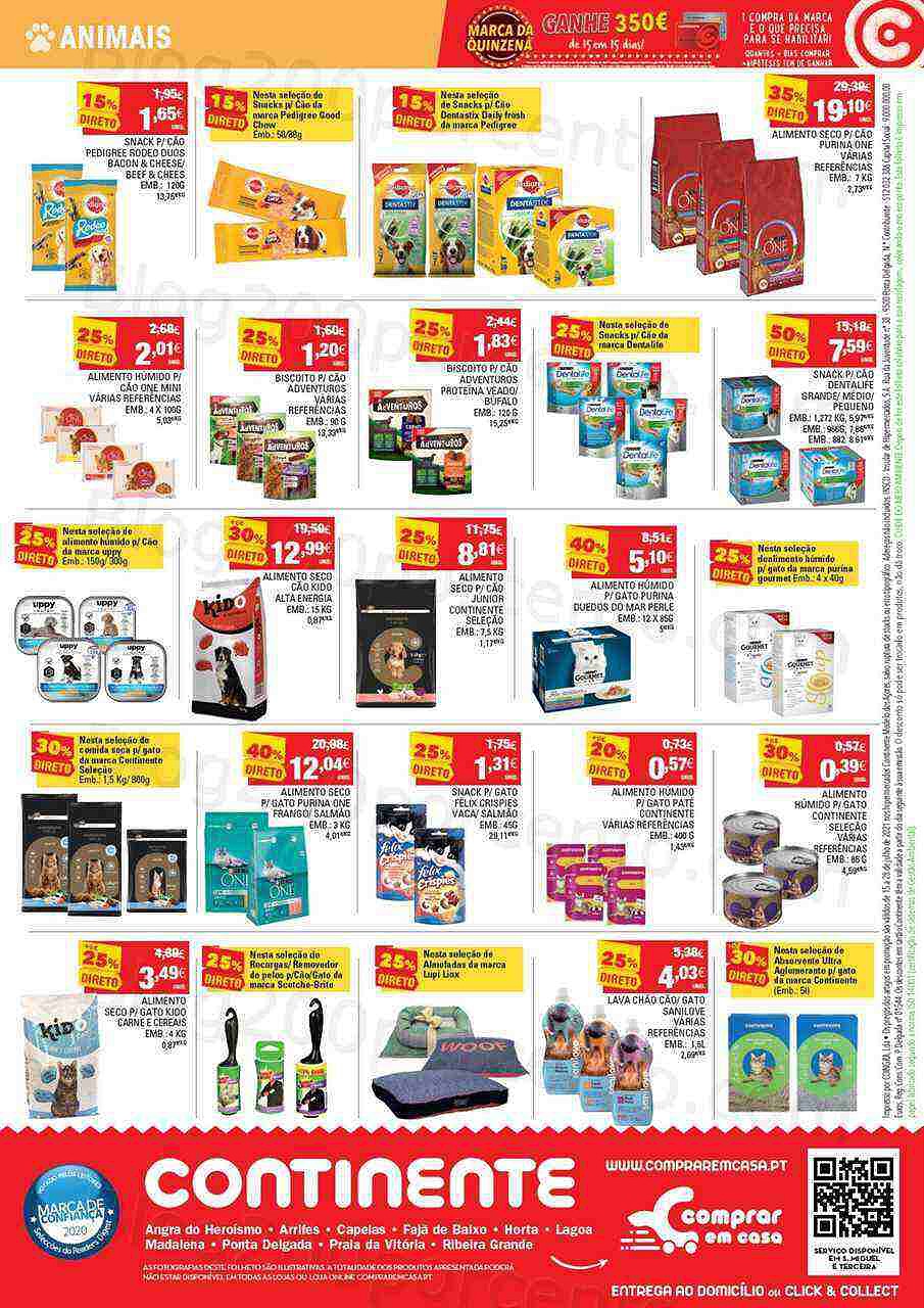 Antevisão Folheto CONTINENTE Açores 15 a 28 julho