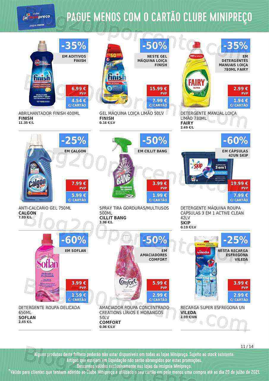 Clube Minipreço 22 a 28 julho