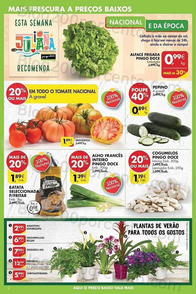 Antevisão Folheto Pingo Doce 13 a 19 julho