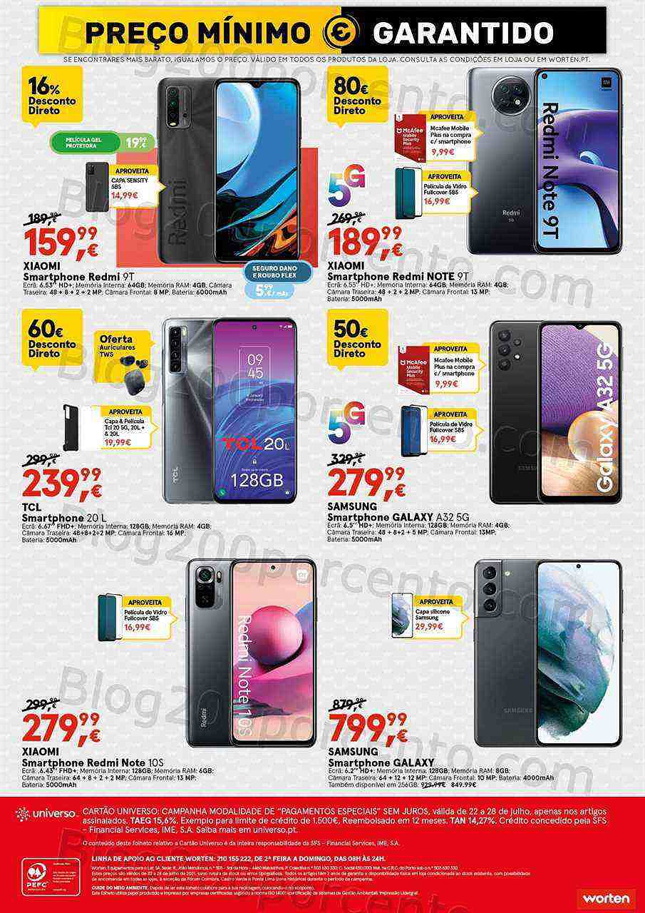 Antevisão Folheto Worten 22 a 28 julho
