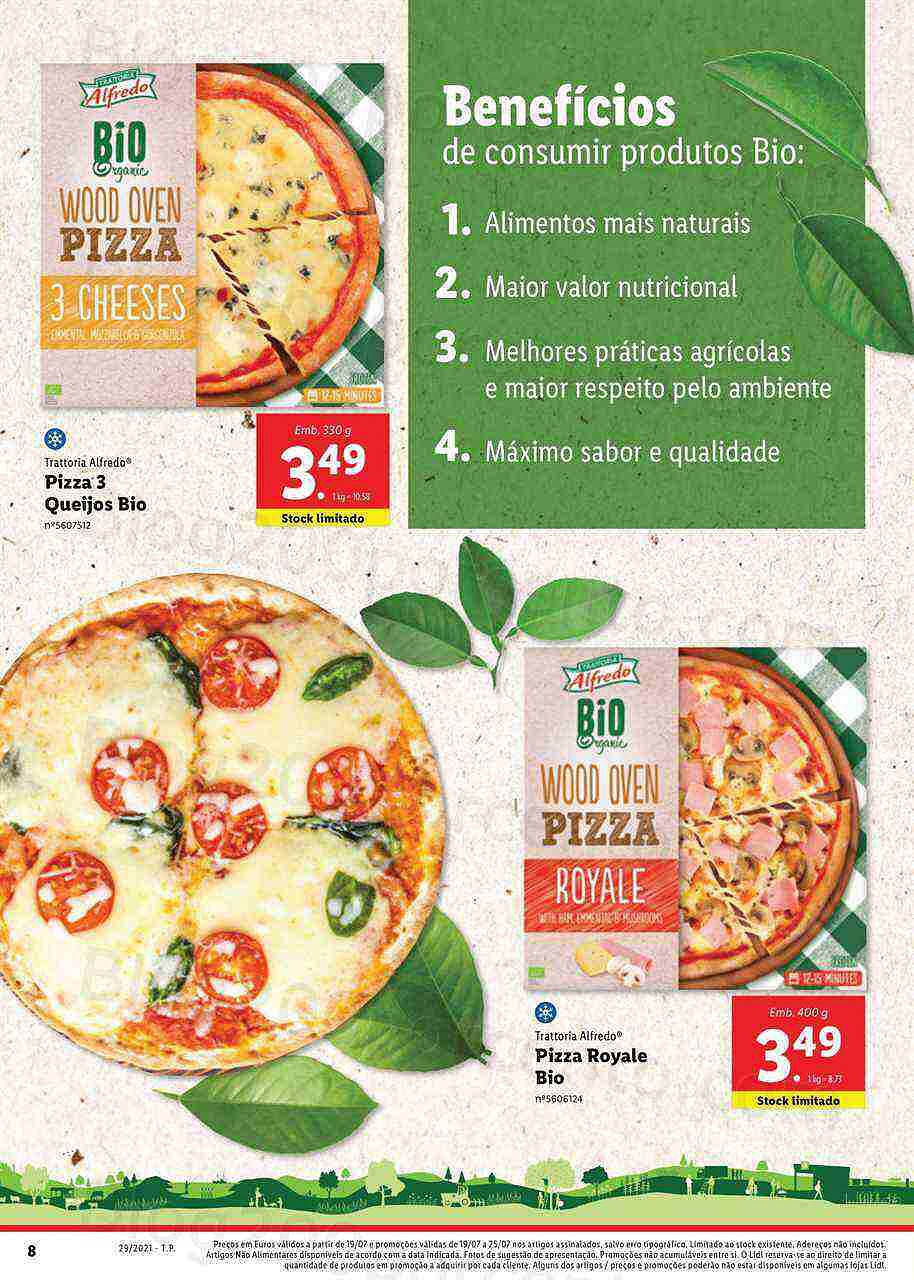 Extra LIDL Folheto Bio 19 a 25 julho
