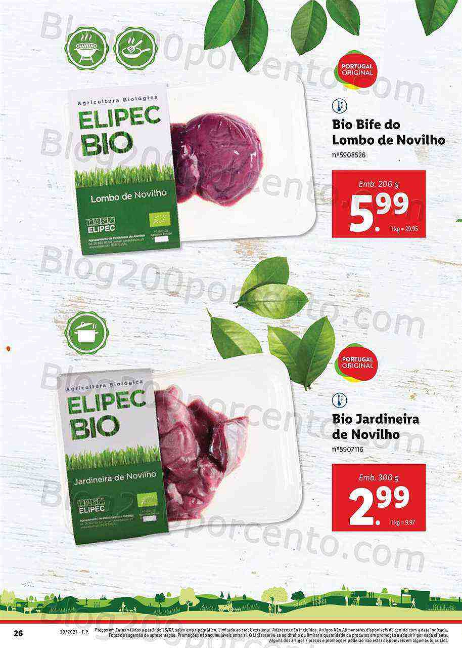 Bio LIDL 26 julho