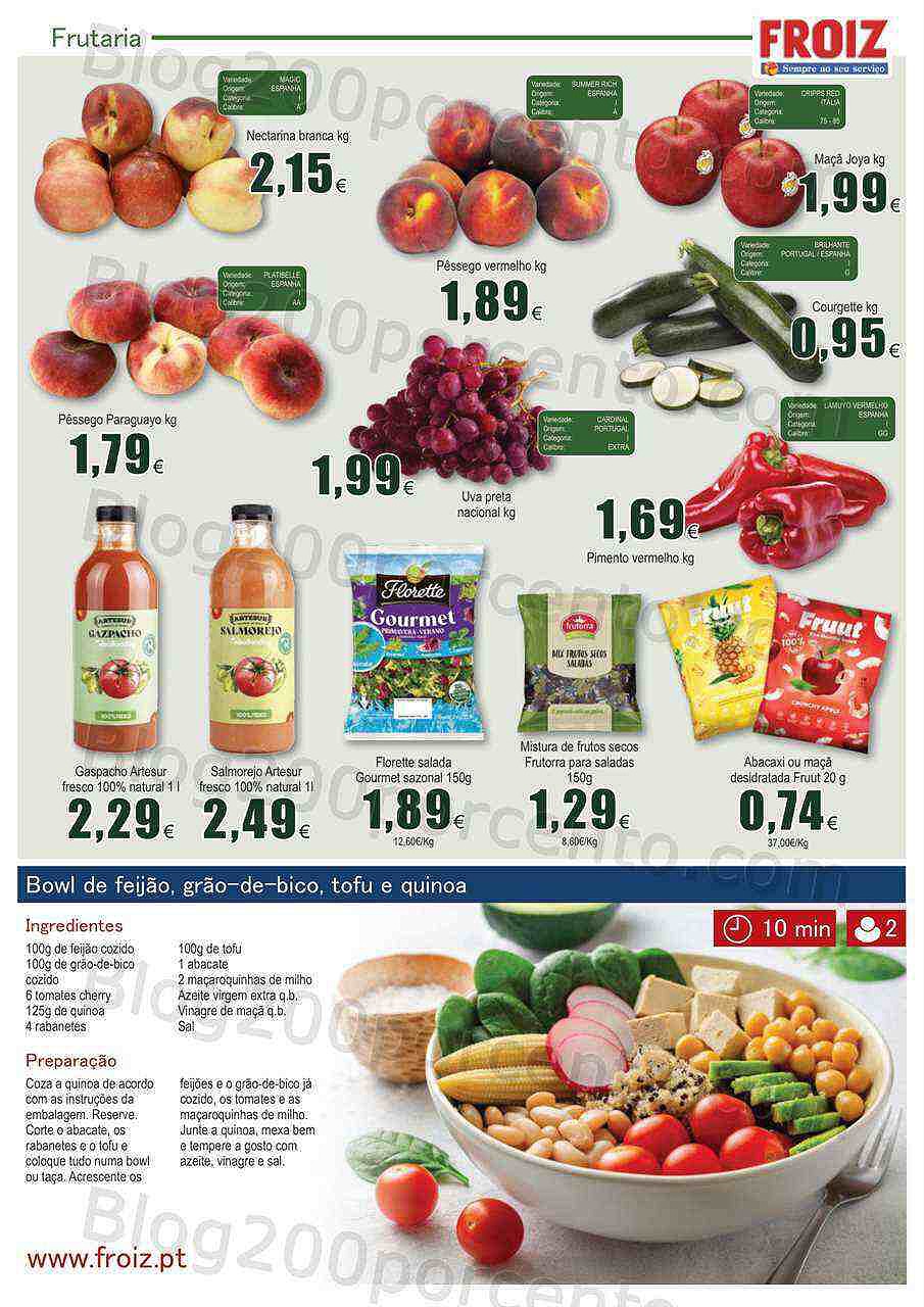 Froiz novo Folheto Antevisão