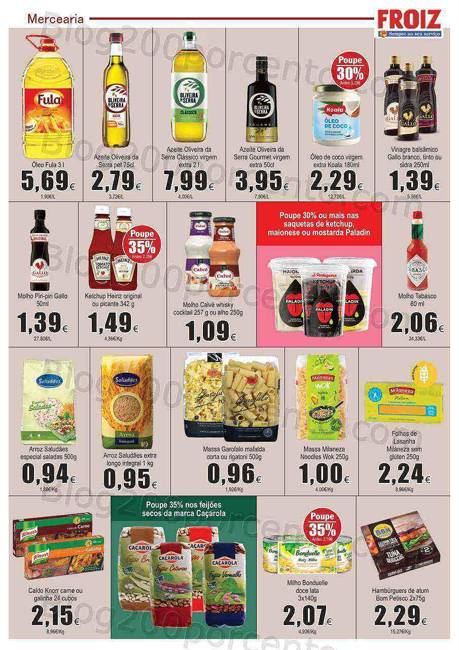 Froiz novo Folheto Antevisão