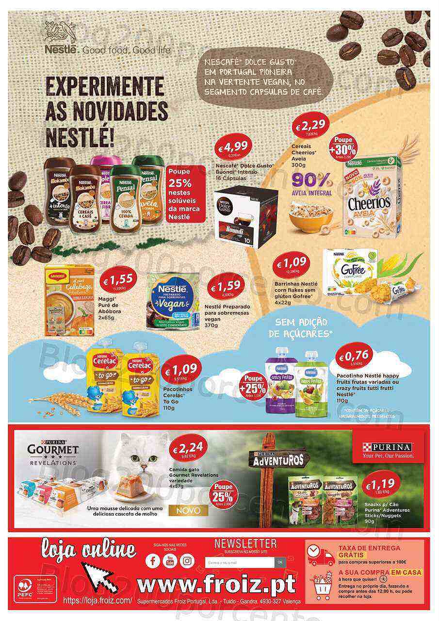 Froiz novo Folheto Antevisão