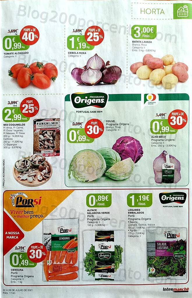 Antevisão Folheto INTERMARCHÉ 22 a 28 julho