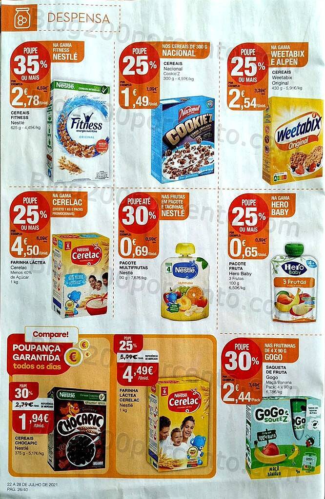 Antevisão Folheto INTERMARCHÉ 22 a 28 julho